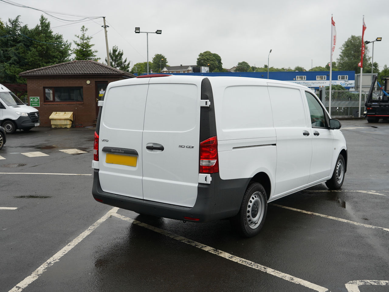 Ready to go Mercedes-Benz VITO 110 L2 PURE, Van, 100, Under 3.5 Tonne, Single Cab, Manual, Adjustable Steering Column , Bluetooth/AUX/USB Dashboard Input, Cruise Control, Dual Passenger Seat, Electric Mirrors, , -, - | for sale at MV Commercial, the UKs leading Truck, Trailers and Van supplier. (NA20BVC 50301)