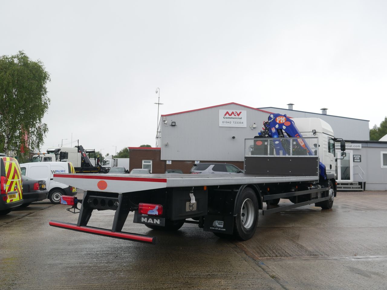 2021 MAN TGM 18.290 Flatbed for sale at MV Commercial