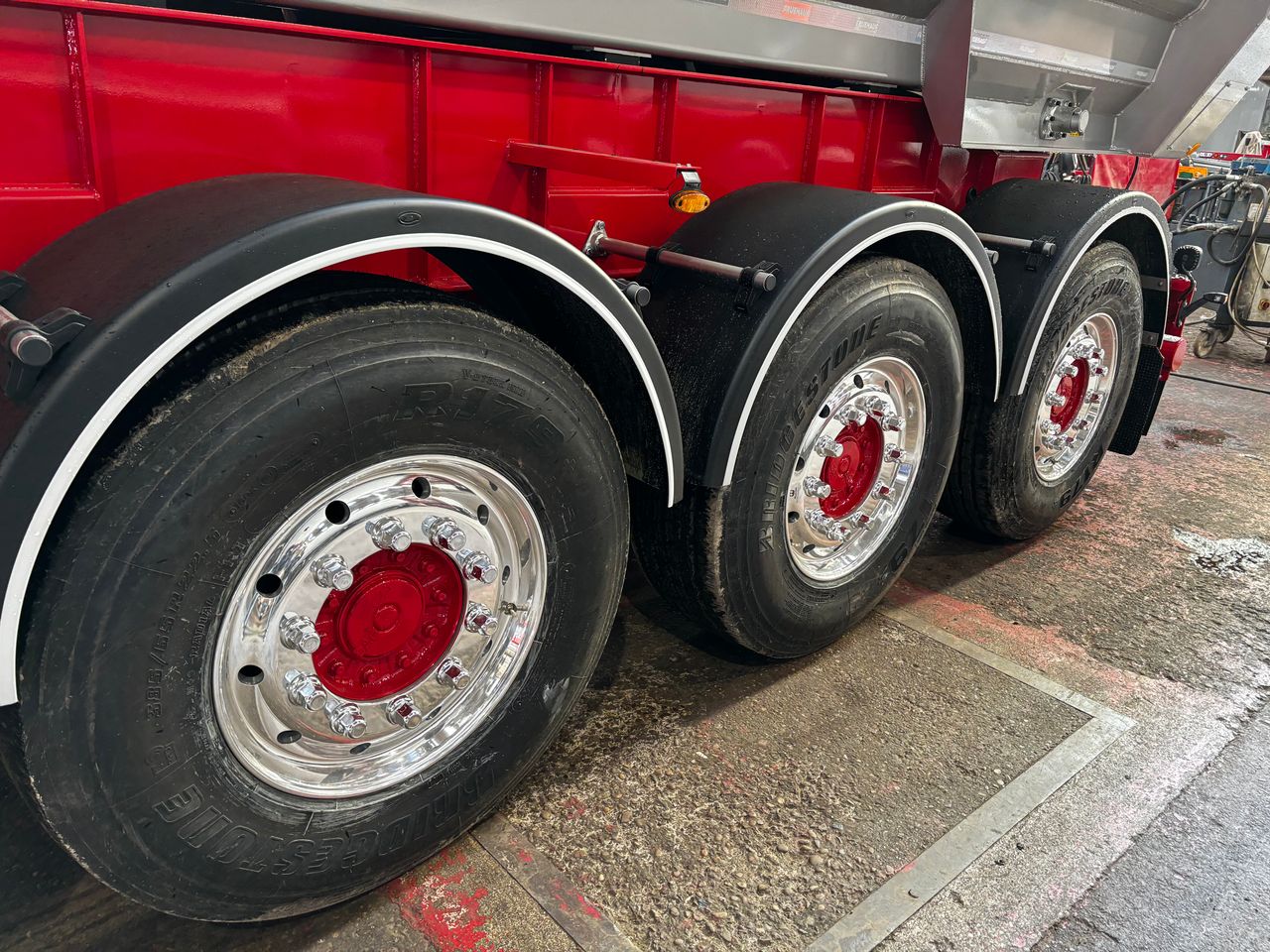 2024 Fruehauf Halfpipe Tipper Trailers for sale at MV Commercial