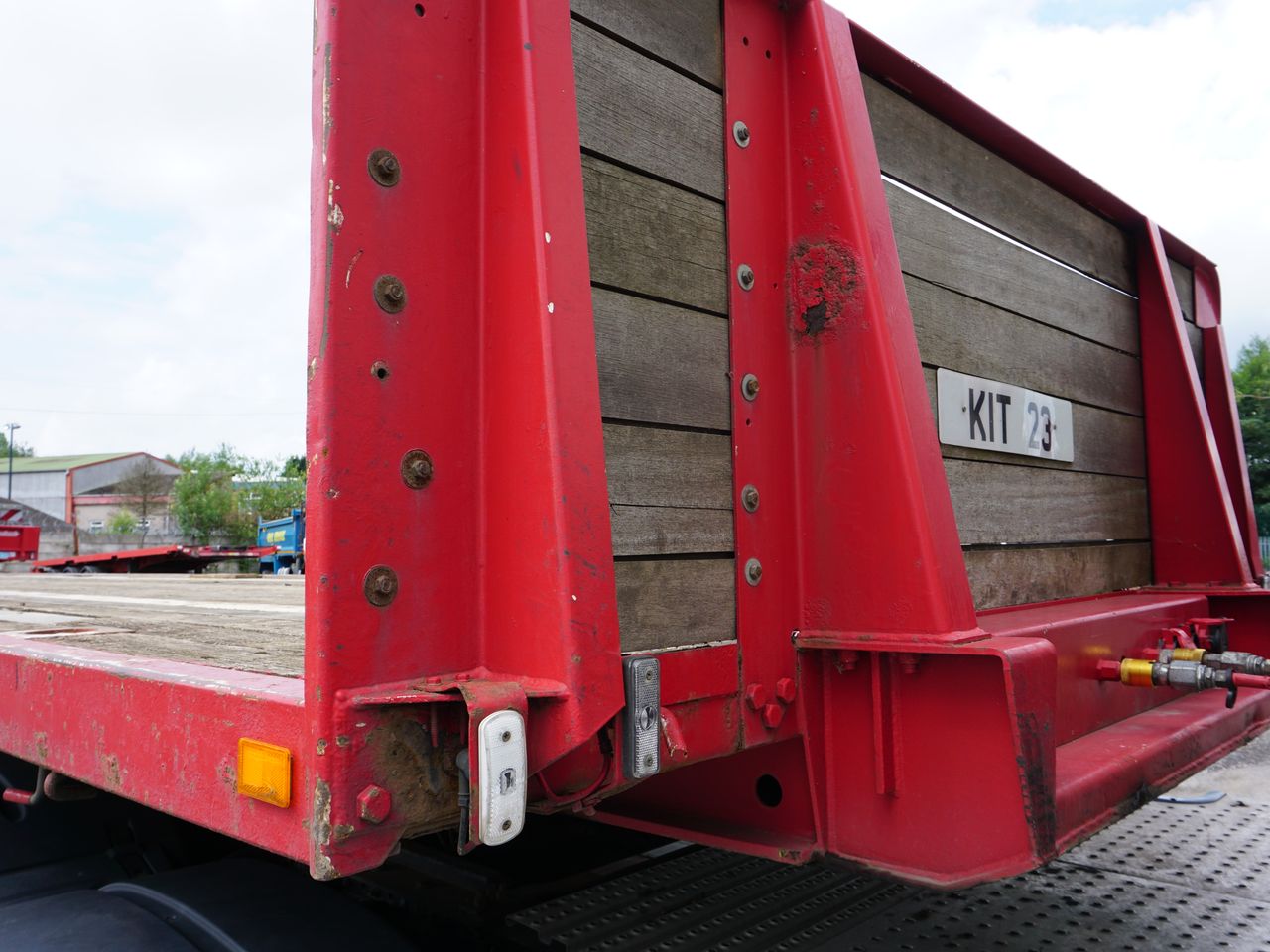 2004 Fruehauf 3 Axle Flatbed Trailers for sale at MV Commercial