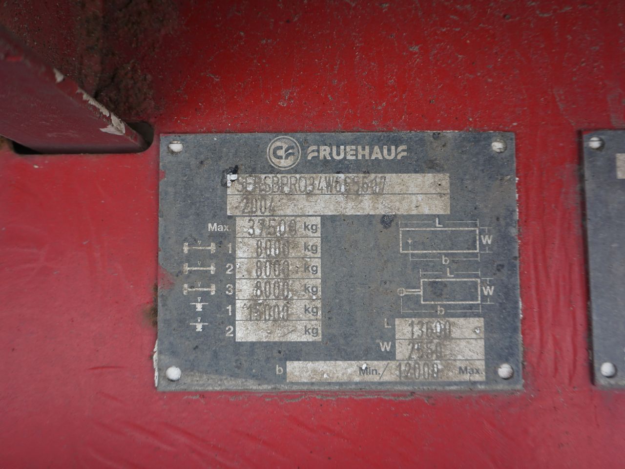 2004 Fruehauf 3 Axle Flatbed Trailers for sale at MV Commercial