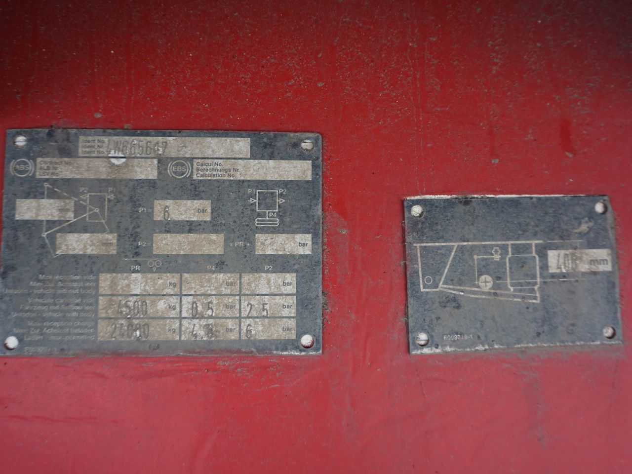 2004 Fruehauf 3 Axle Flatbed Trailers for sale at MV Commercial