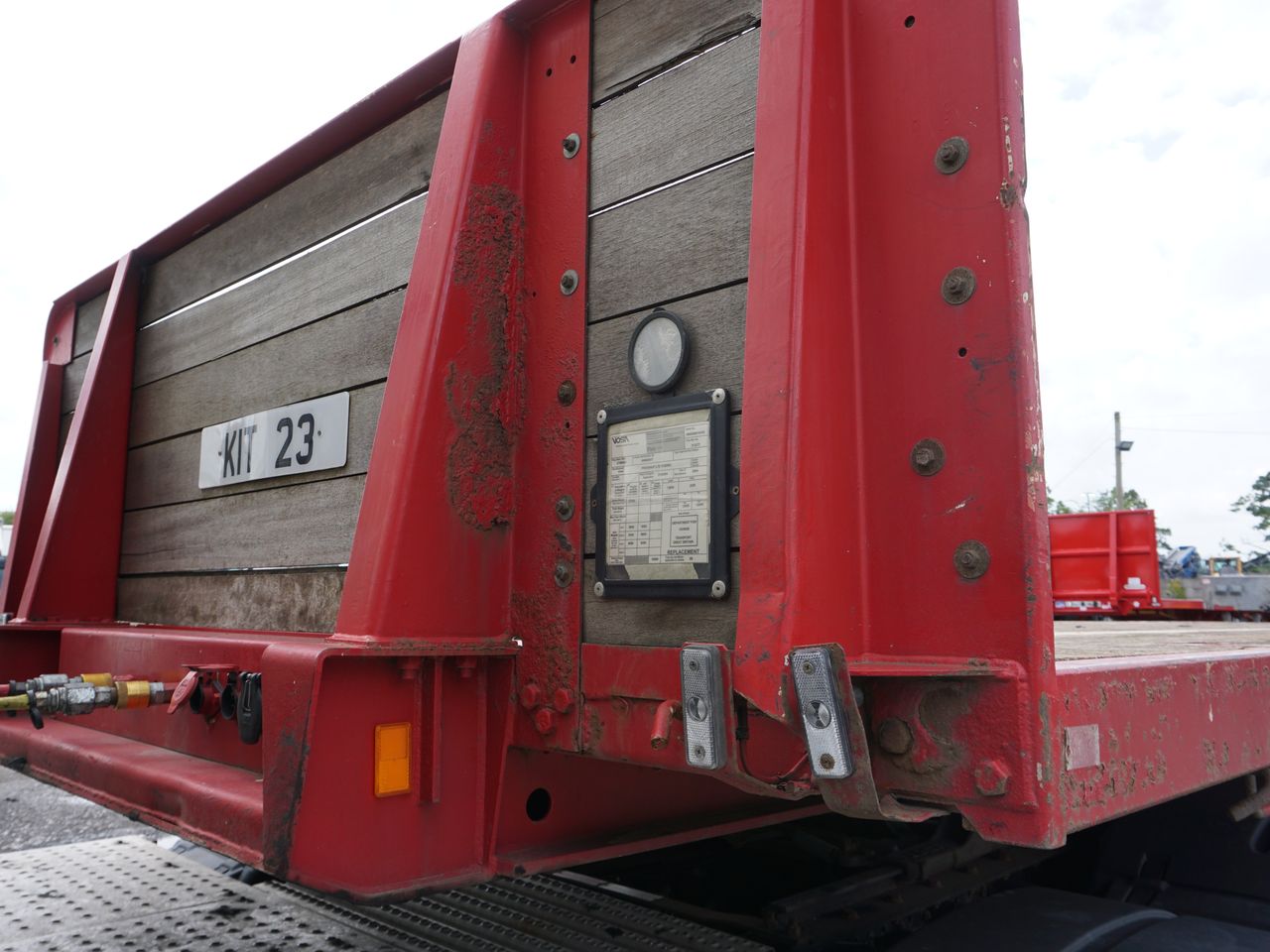 2004 Fruehauf 3 Axle Flatbed Trailers for sale at MV Commercial