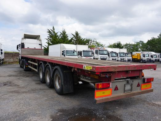 Image of Fruehauf 3 Axle Flatbed