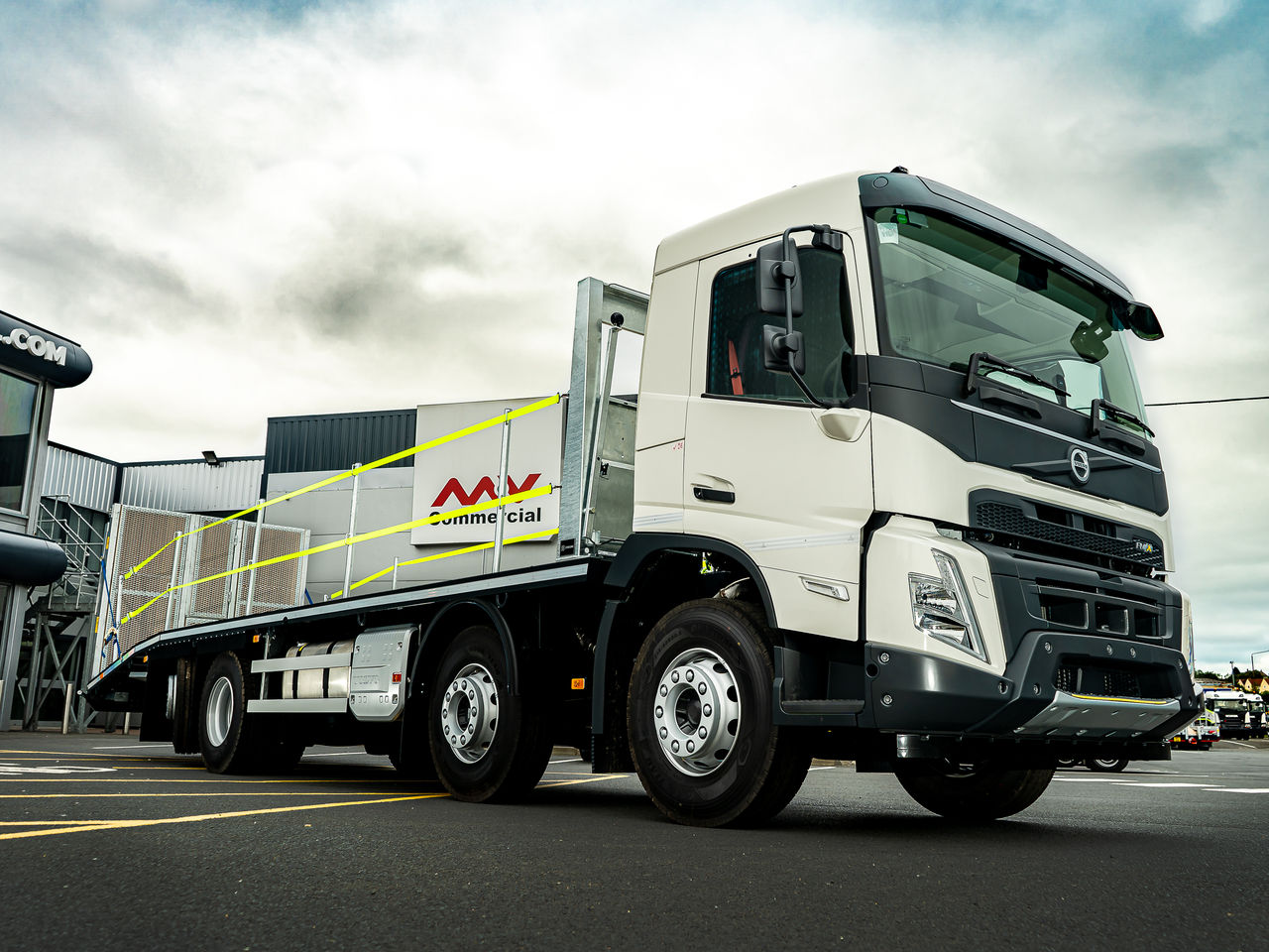 2021 Volvo FMX 460 Beavertail for sale at MV Commercial