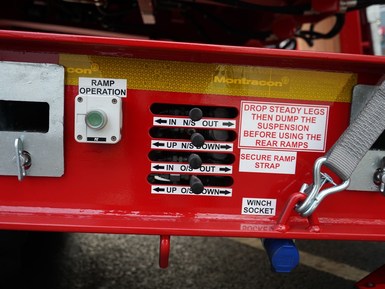 2022 Montracon 3 Axle Step Frame Trailer Trailers for sale at MV Commercial