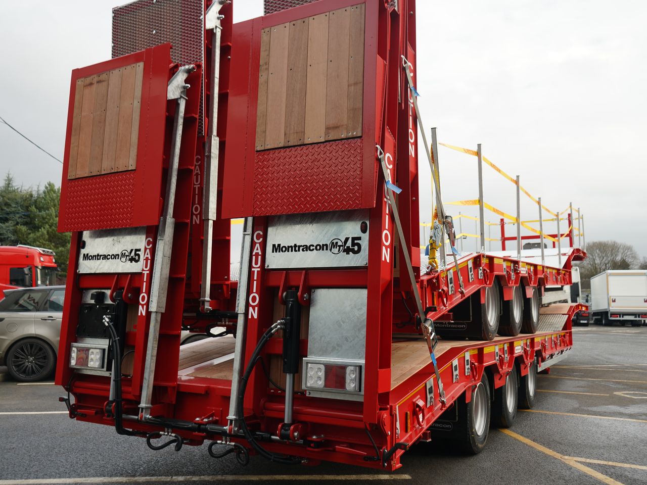 2022 Montracon 3 Axle Step Frame Trailer Trailers for sale at MV Commercial