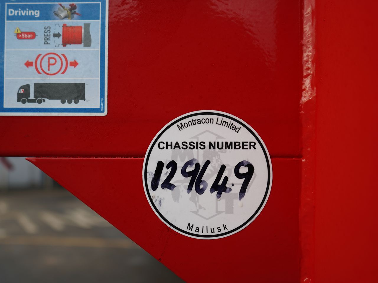 2022 Montracon 3 Axle Step Frame Trailer Trailers for sale at MV Commercial