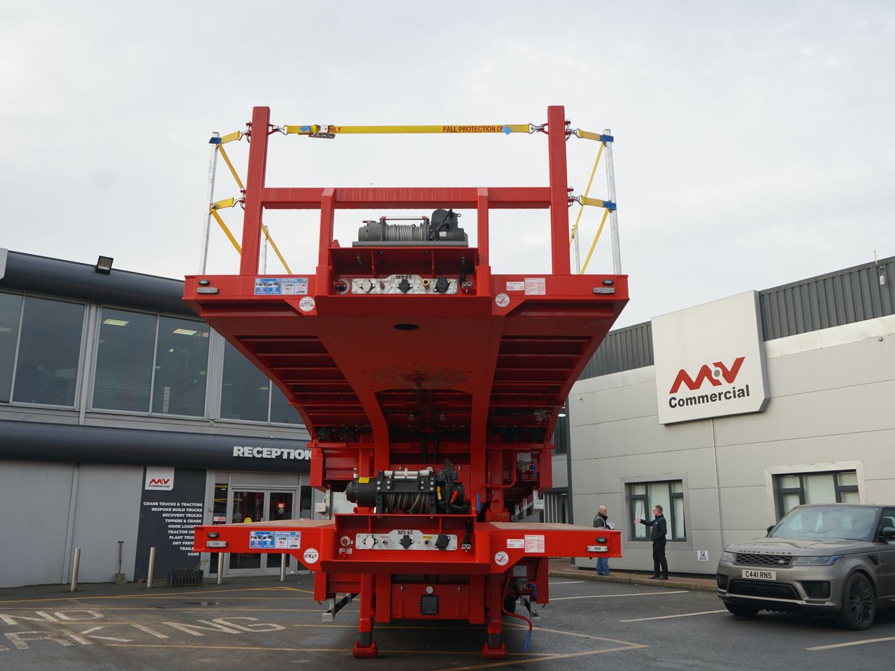 2022 Montracon 3 Axle Step Frame Trailer Trailers for sale at MV Commercial