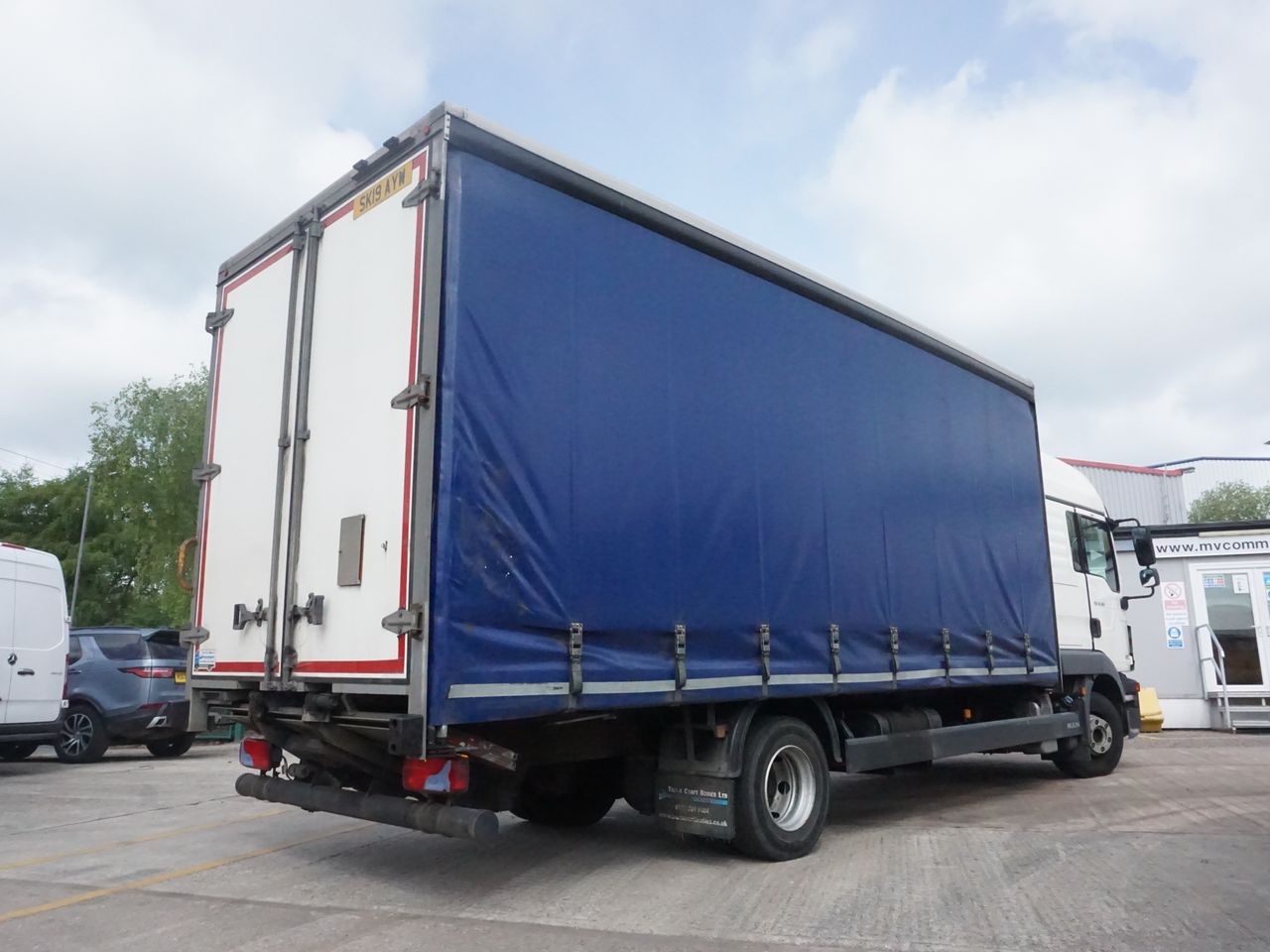 Ready to go MAN TGL 10.190, Curtainsider, 190, 10 Tonne, Sleeper Cab, Automatic, Under Bunk Storage, Tuck Under Tail Lift, Air Conditioning, Heated Driver Seat, Electric Windows, , -, - | for sale at MV Commercial, the UKs leading Truck, Trailers and Van supplier. (SK19AYW 83191)