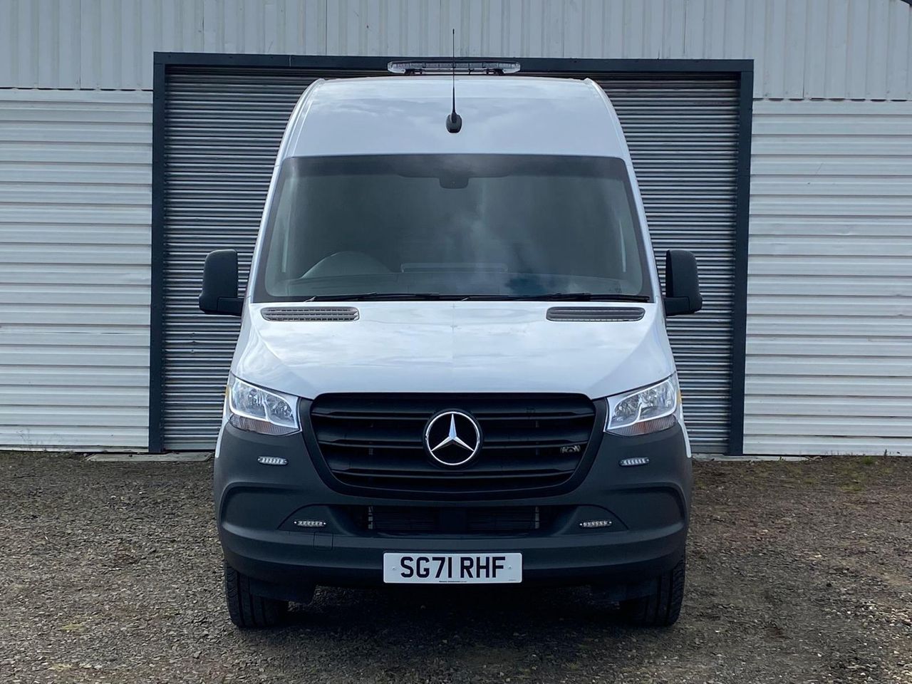 Ready to go Mercedes-Benz SPRINTER 315 L3 H2 , Van, 143, Under 3.5 Tonne, Single Cab, Manual, Ball And Pin Tow Bar, Bluetooth/AUX/USB Dashboard Input, Comfort Package, Multi Function Steering Wheel, Ply Lined , , -, - | for sale at MV Commercial, the UKs leading Truck, Trailers and Van supplier. (SG71RHF 83459)