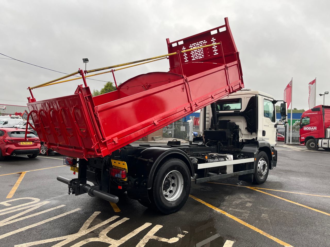 Ready to go MAN TGM 18.250, Tipper, 250, 18 Tonne, Day Cab, Manual, Chrome Mirror Covers, Vertical Exhaust, Rear Light Guards, Beacon Bar, Full Height Headboard, , -, - | for sale at MV Commercial, the UKs leading Truck, Trailers and Van supplier. (SL68ZXF 83567)