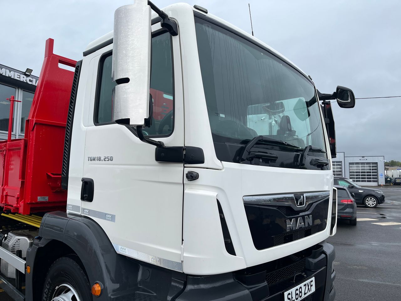 Ready to go MAN TGM 18.250, Tipper, 250, 18 Tonne, Day Cab, Manual, Chrome Mirror Covers, Vertical Exhaust, Rear Light Guards, Beacon Bar, Full Height Headboard, , -, - | for sale at MV Commercial, the UKs leading Truck, Trailers and Van supplier. (SL68ZXF 83586)