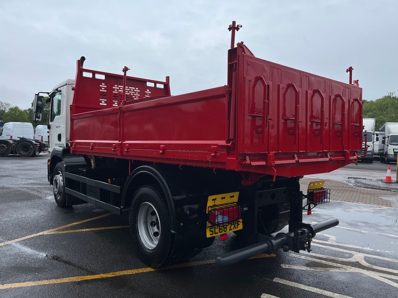 Ready to go MAN TGM 18.250, Tipper, 250, 18 Tonne, Day Cab, Manual, Chrome Mirror Covers, Vertical Exhaust, Rear Light Guards, Beacon Bar, Full Height Headboard, , -, - | for sale at MV Commercial, the UKs leading Truck, Trailers and Van supplier. (SL68ZXF 83587)