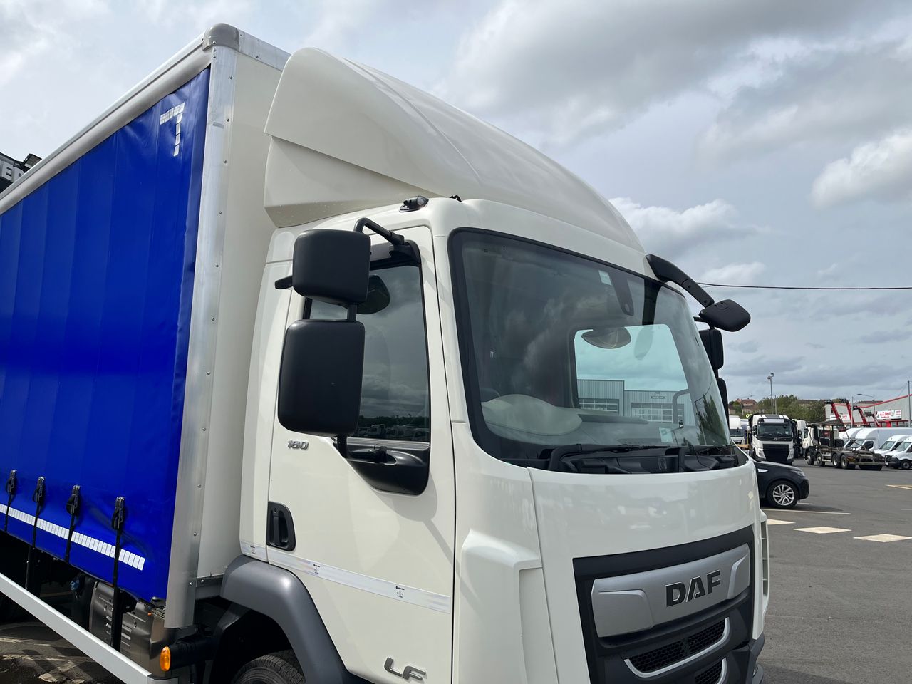 Ready to go DAF LF 180, Curtainsider, 180, 10 Tonne, Day Cab, Automatic, Cab Sunvisor , Dual Passenger Seat, Electric Mirrors, Electric Windows, Fog Lamp, , -, - | for sale at MV Commercial, the UKs leading Truck, Trailers and Van supplier. (SL22CLY 83946)