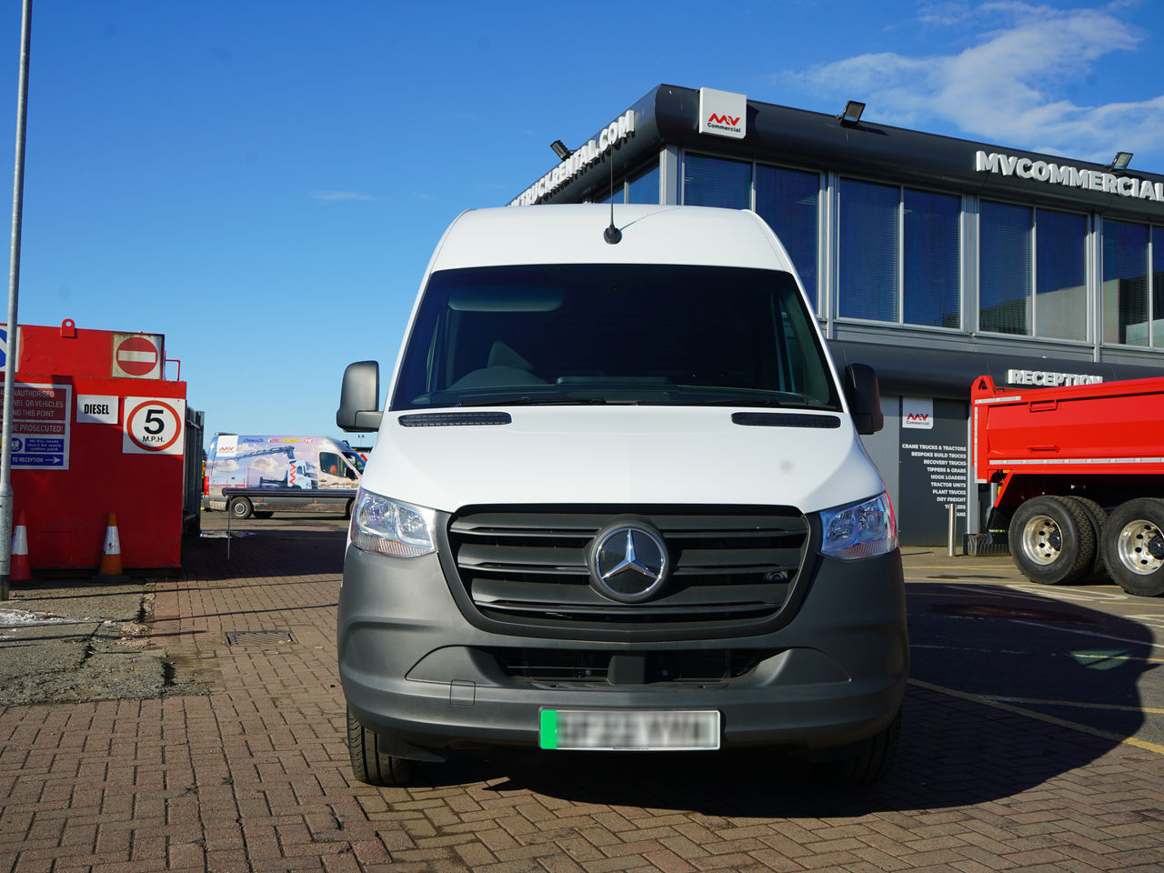 Ready to go Mercedes-Benz eSprinter Progressive, Van, 114, Under 3.5 Tonne, Single Cab, Automatic, 3 Seats in Cab, Active Brake ASSIST, Attention ASSIST, Bluetooth Audio Streaming, Crosswind ASSIST, , -, - | for sale at MV Commercial, the UKs leading Truck, Trailers and Van supplier. (SF22YYH 84212)