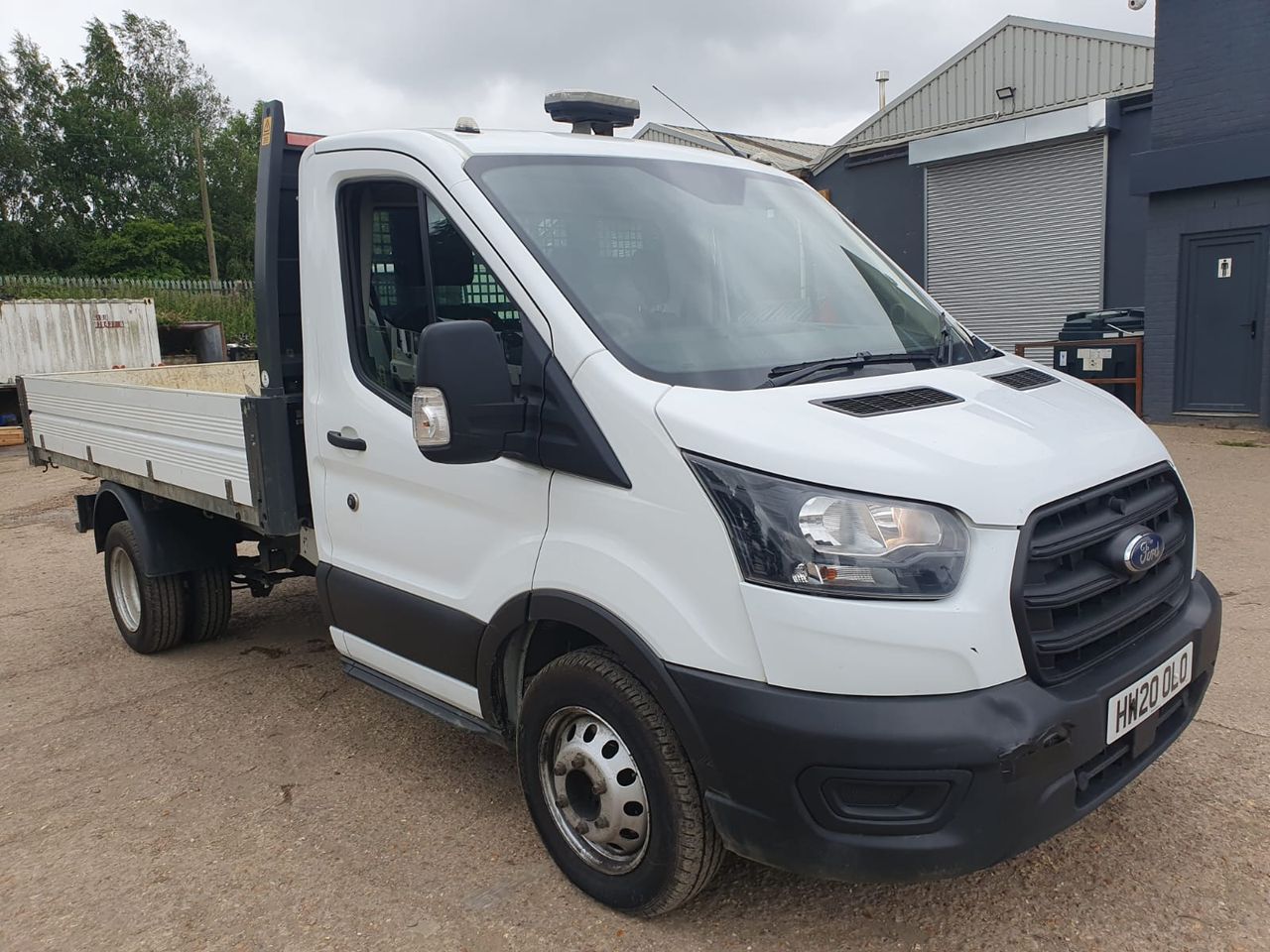 Ready to go Ford TRANSIT 350 L2 DIESEL RWD (2019) 2.0 EcoBlue 130ps , Tipper, 130, Under 3.5 Tonne, Single Cab, Manual, Electric Windows, Touchscreen Display, Beacon Bar, Full Height Headboard, Triple dropside , , -, - | for sale at MV Commercial, the UKs leading Truck, Trailers and Van supplier. (HW20OLO 845629)