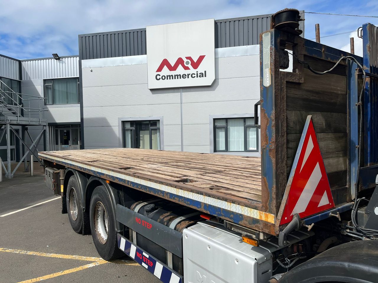 Ready to go MAN TGS 32.400, Cabin Spec, 400, 32 Tonne, Day Cab, 16-Speed Manual Gearbox, 6ft Hydraulic Pull Out , Beacons, Fall Arrest System, FORS - Gold Kit fitted, Front Strobes, , Palfinger, - | for sale at MV Commercial, the UKs leading Truck, Trailers and Van supplier. (SJ15DBV 89214)