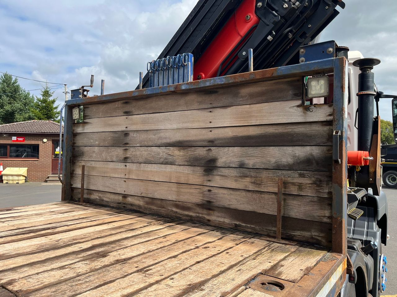 Ready to go MAN TGS 32.400, Cabin Spec, 400, 32 Tonne, Day Cab, 16-Speed Manual Gearbox, 6ft Hydraulic Pull Out , Beacons, Fall Arrest System, FORS - Gold Kit fitted, Front Strobes, , Palfinger, - | for sale at MV Commercial, the UKs leading Truck, Trailers and Van supplier. (SJ15DBV 89215)