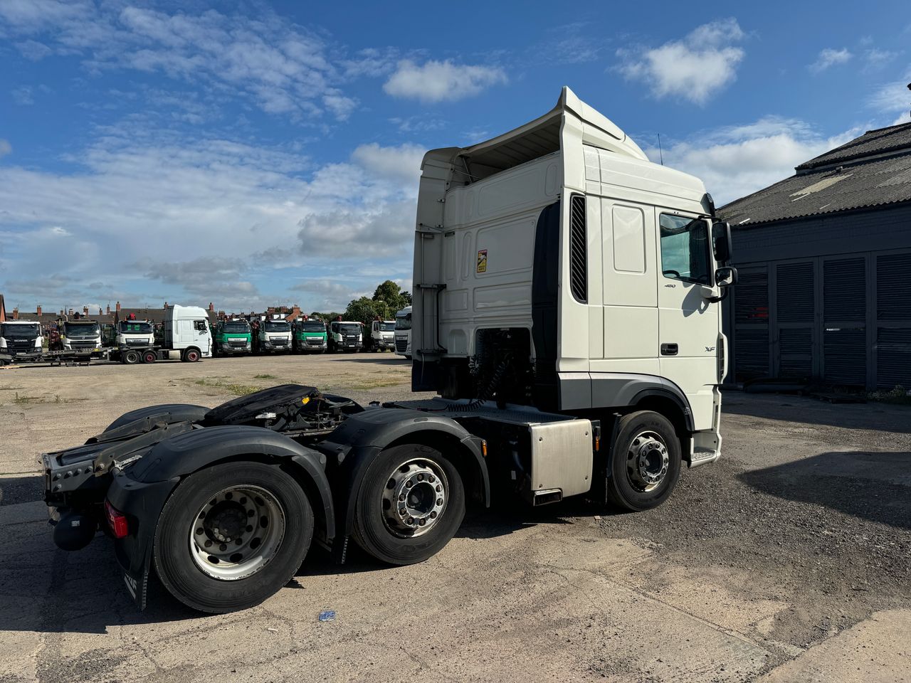 Ready to go DAF XF 480, Tractor Unit, 480, 44 Tonne, Space Cab, Automatic, Alloy Fuel Tank, Cab Sunvisor , Central Locking, Driver Comfort Air Seat with Red Seatbelts, In Cab Fridge, , -, - | for sale at MV Commercial, the UKs leading Truck, Trailers and Van supplier. (PN70DGV 898601)