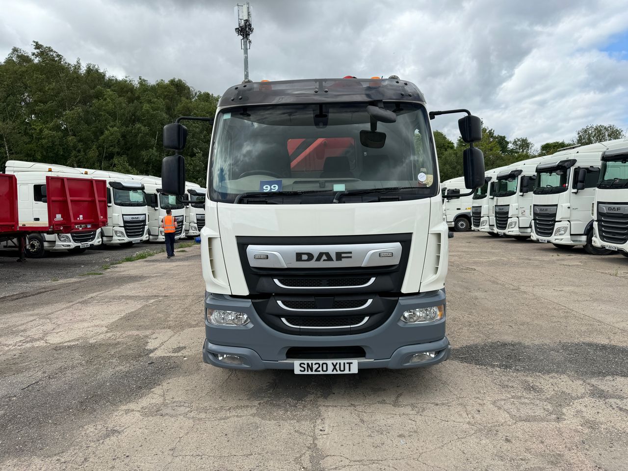 Ready to go DAF LF 290, Dropside, , 18 Tonne, Day Cab, Automatic, Hardwood Flooring, FORS - Gold Kit fitted, Strobe Lights, Storage Cage, Toolbox, , Palfinger, PK19.001 SLD B | for sale at MV Commercial, the UKs leading Truck, Trailers and Van supplier. (SN20XUT 898977)
