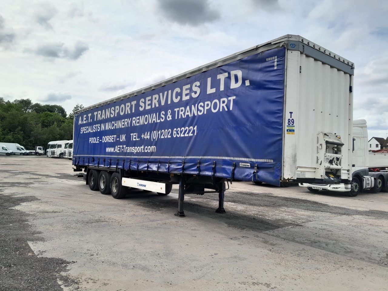 Ready to go Krone Curtainside Trailer, Trailers, , -, , , , -, - | for sale at MV Commercial, the UKs leading Truck, Trailers and Van supplier. (C446790 900375)