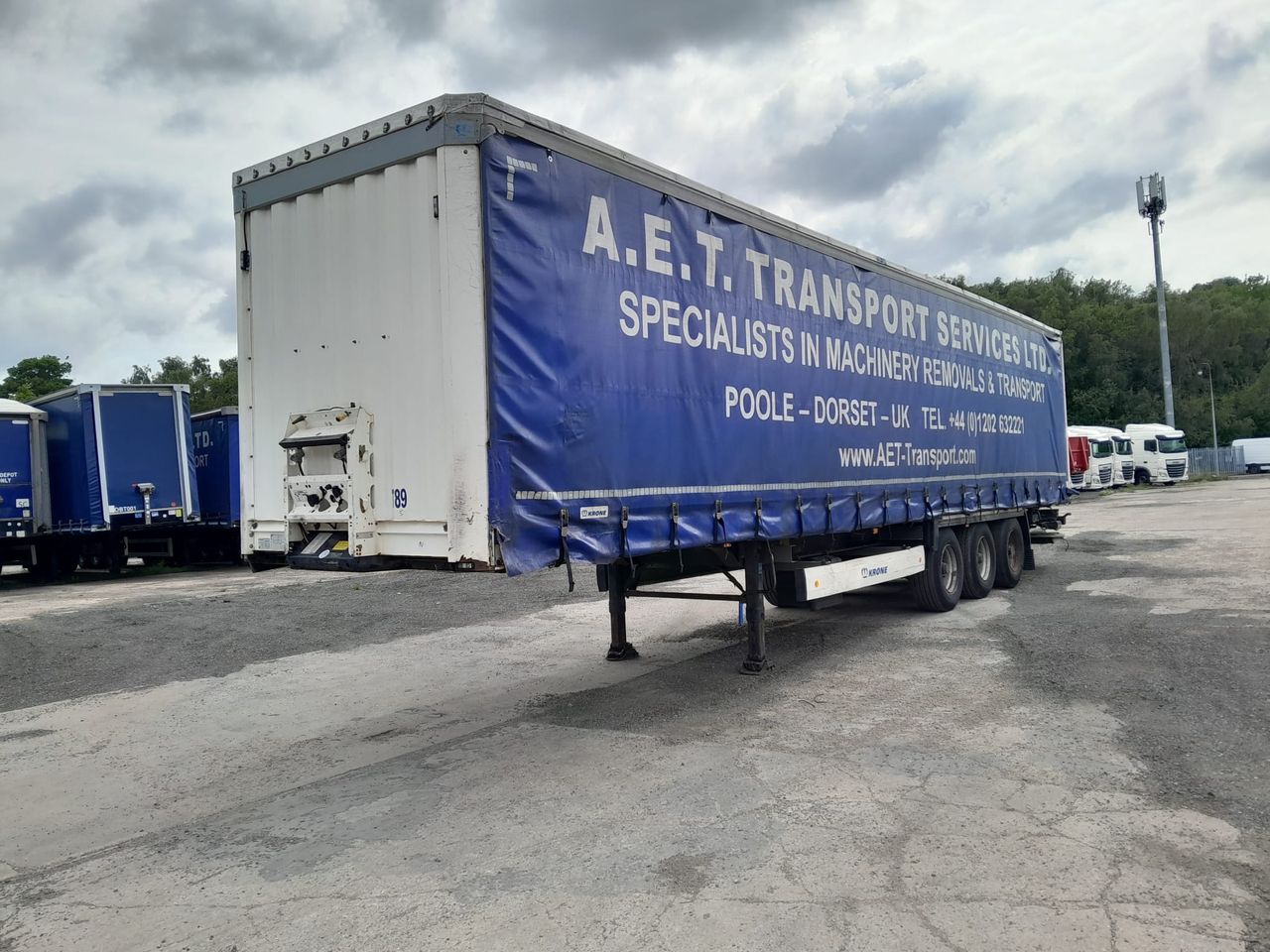 Ready to go Krone Curtainside Trailer, Trailers, , -, , , , -, - | for sale at MV Commercial, the UKs leading Truck, Trailers and Van supplier. (C446790 900380)