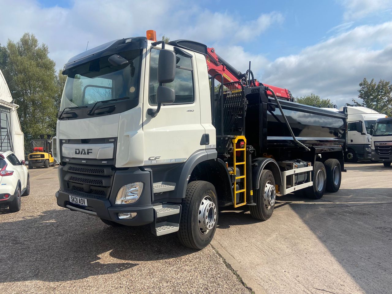 2021 DAF CF 450 Tipper Grab for sale at MV Commercial