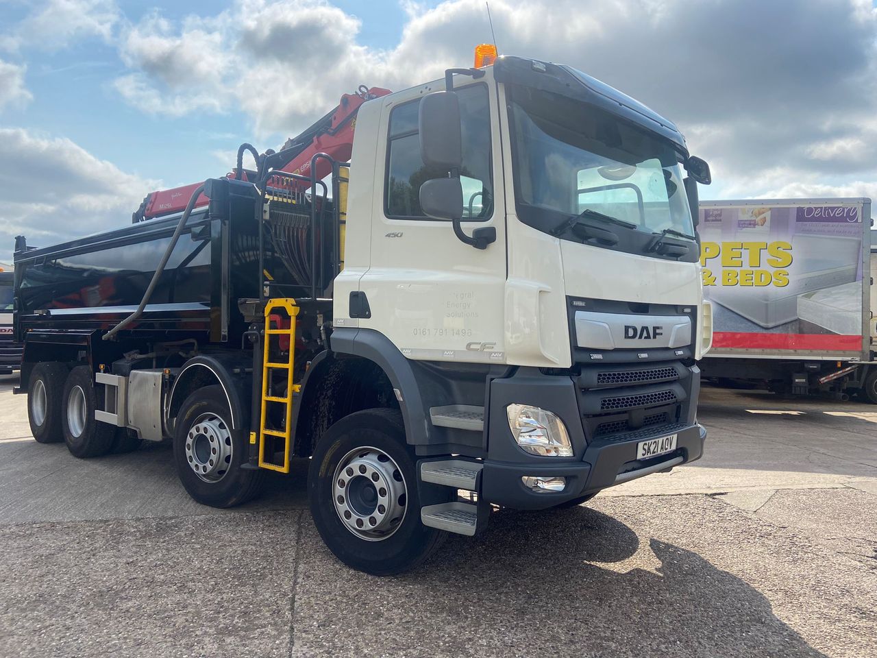 2021 DAF CF 450 Tipper Grab for sale at MV Commercial