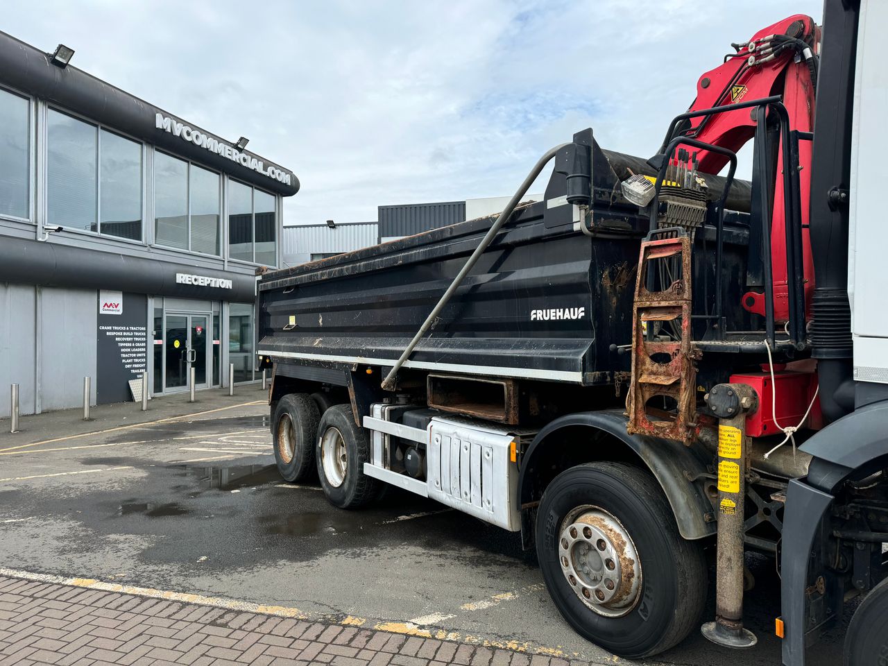 2016 Mercedes-Benz Arocs 3240 Tipper Grab for sale at MV Commercial