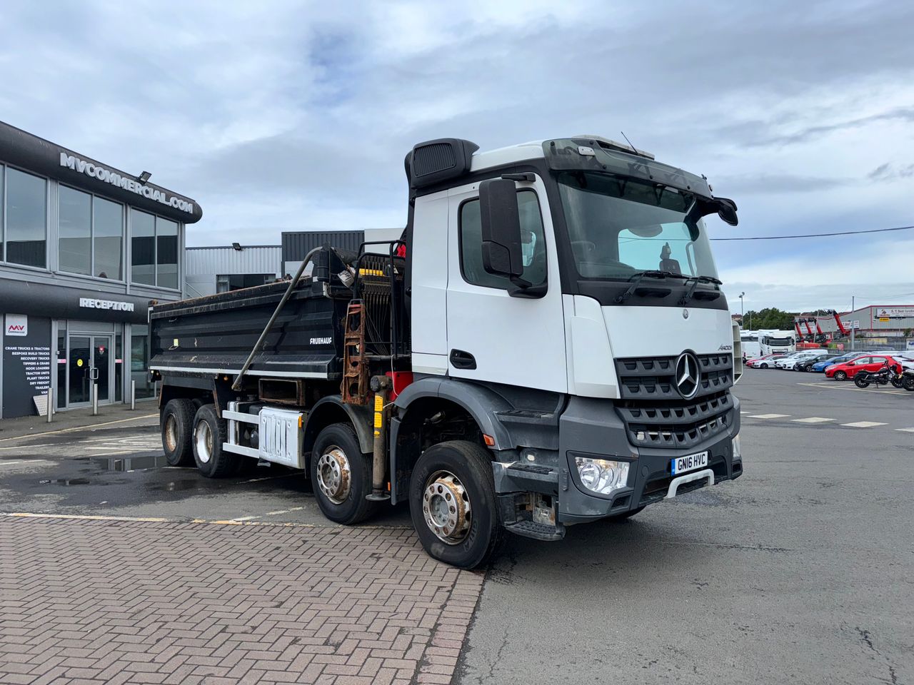 2016 Mercedes-Benz Arocs 3240 Tipper Grab for sale at MV Commercial