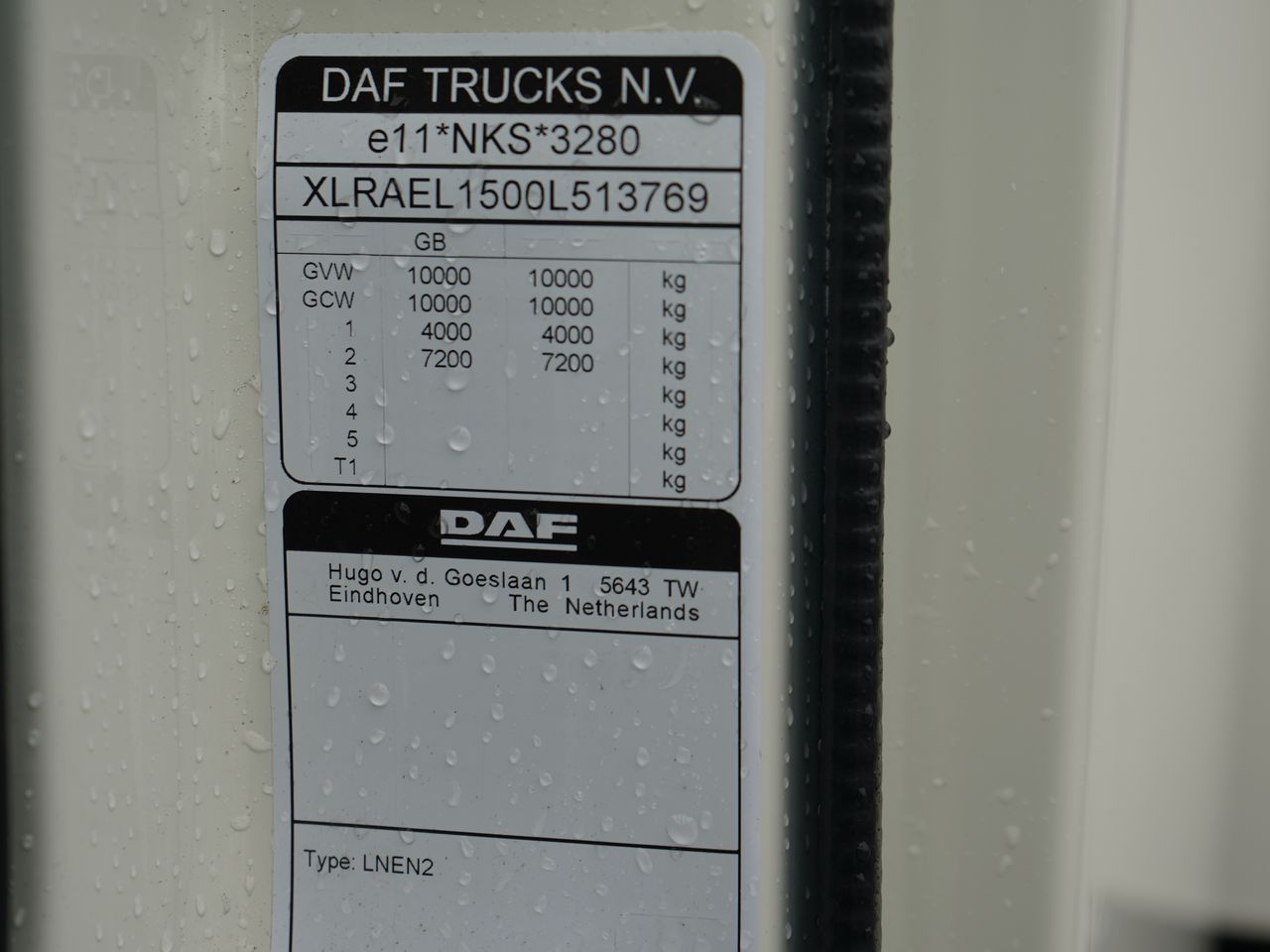 2022 DAF LF 180 Box for sale at MV Commercial