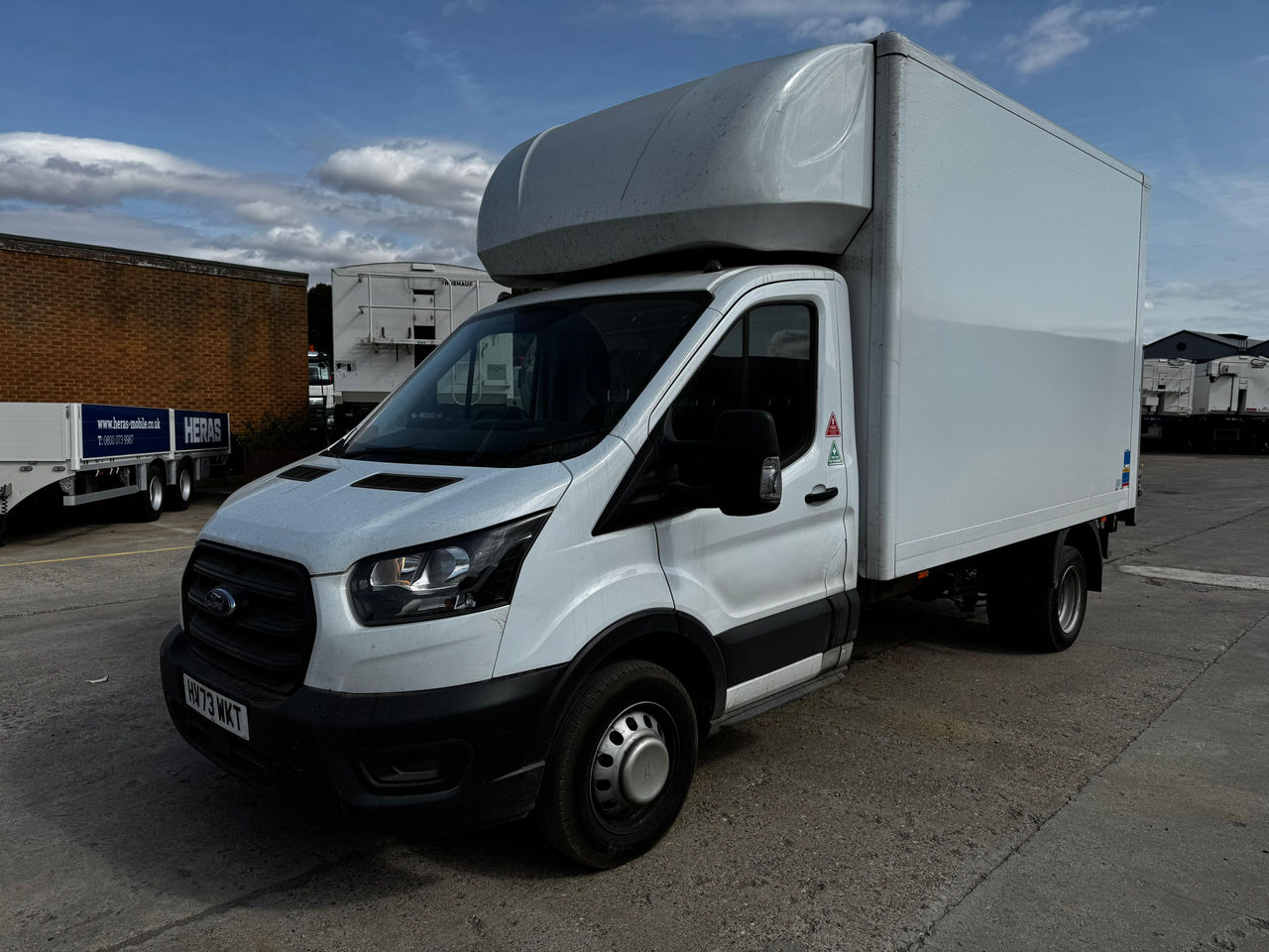 Ready to go Ford Transit 350 L3H3 130ps RWD, Box, , 3.5t, Day Cab, Manual, Column Tail Lift , , -, - | for sale at MV Commercial, the UKs leading Truck, Trailers and Van supplier. (HV73WKT 917547)