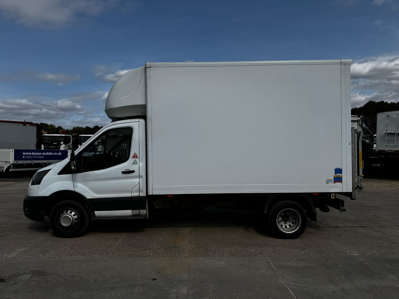 Ready to go Ford Transit 350 L3H3 130ps RWD, Box, , 3.5t, Day Cab, Manual, Column Tail Lift , , -, - | for sale at MV Commercial, the UKs leading Truck, Trailers and Van supplier. (HV73WKT 917550)