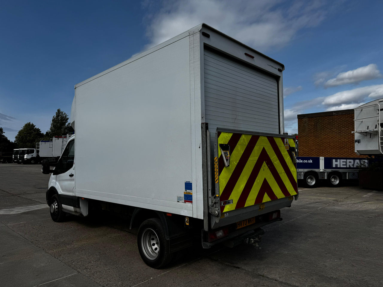 Ready to go Ford Transit 350 L3H3 130ps RWD, Box, , 3.5t, Day Cab, Manual, Column Tail Lift , , -, - | for sale at MV Commercial, the UKs leading Truck, Trailers and Van supplier. (HV73WKT 917551)