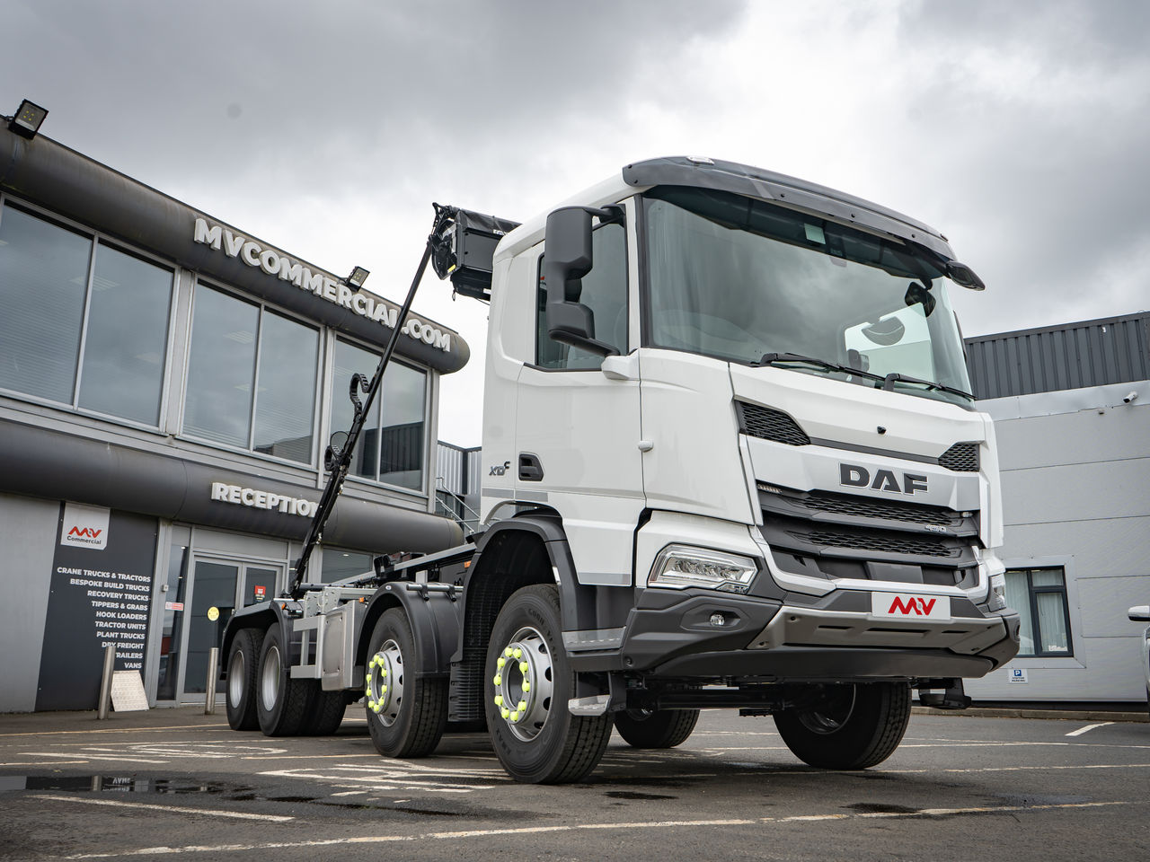 2025 DAF FAD XD450 Construction Hook Loader for sale at MV Commercial