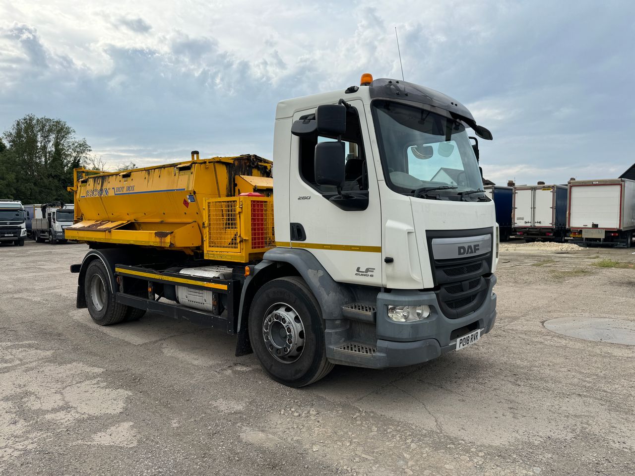 Ready to go DAF LF 260, Hot Box, -, 18 Tonne, Day Cab, Manual, , Econ, Auger Hot Box | for sale at MV Commercial, the UKs leading Truck, Trailers and Van supplier. (PO18RVR 920405)