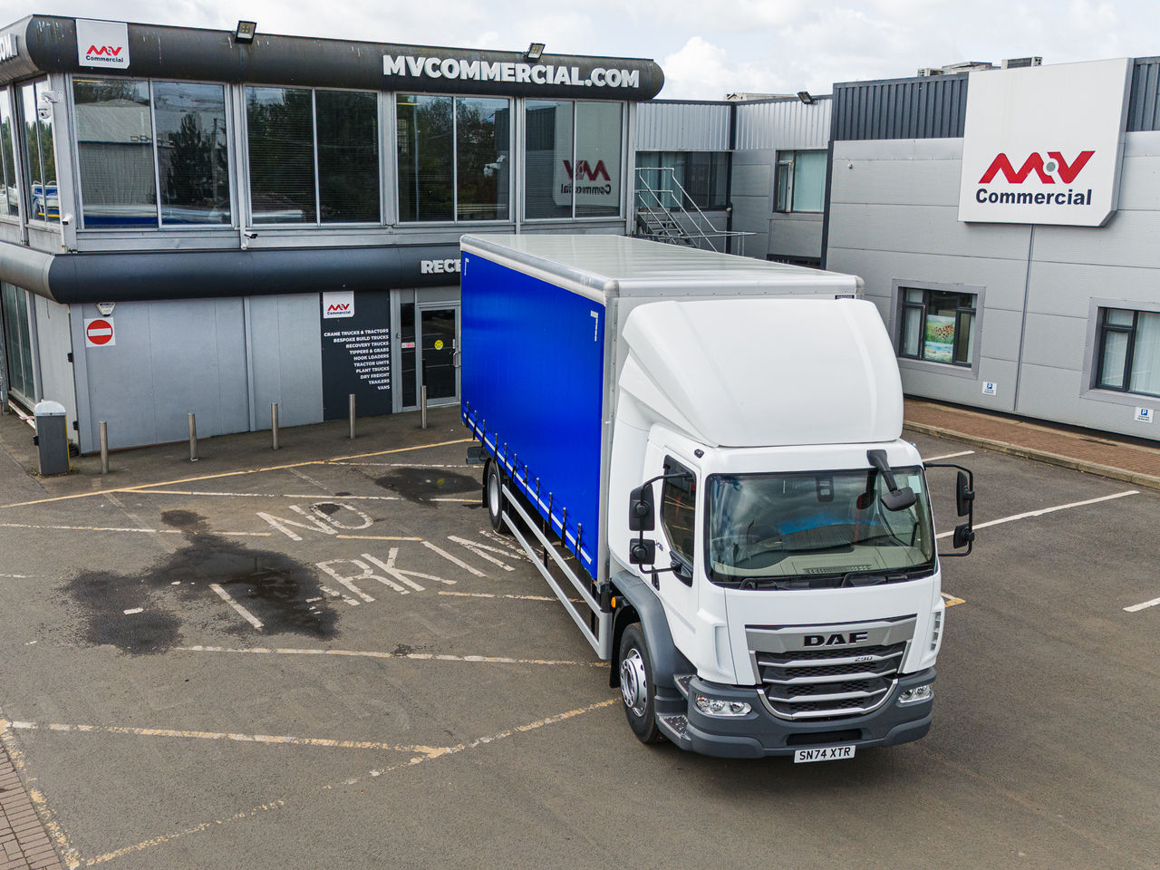 2024 DAF XB290 Curtainsider for sale at MV Commercial