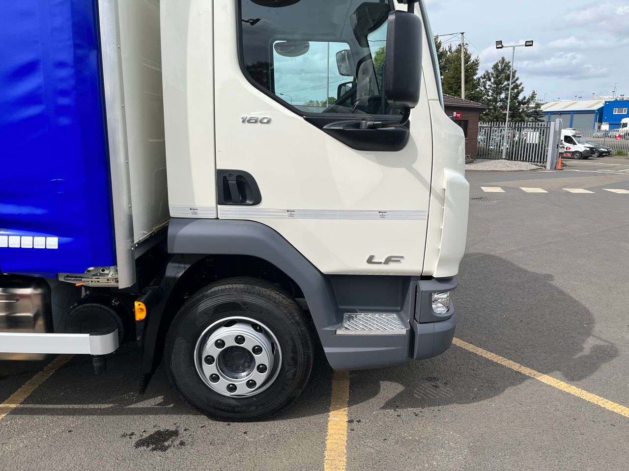 Ready to go DAF LF 180, Curtainsider, 180, 10 Tonne, Day Cab, Automatic, Air Kit, Multi Function Steering Wheel, Drivers Seat & Twin Passenger Seats, Internal Load Straps, Rear Barn Doors, , -, - | for sale at MV Commercial, the UKs leading Truck, Trailers and Van supplier. (SN23YSL 96820)