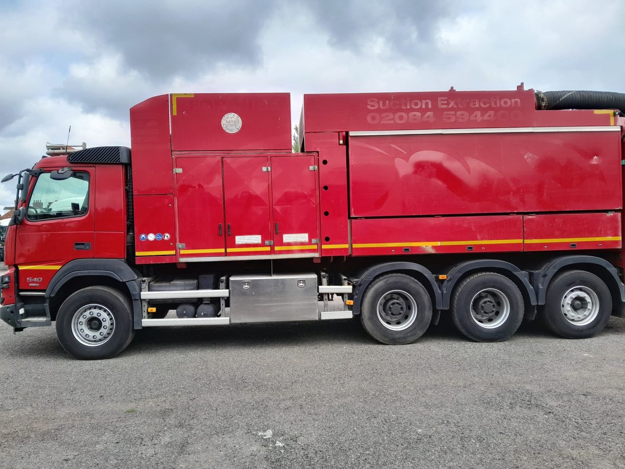 Ready to go Volvo FMX, Suction Excavator , , 32 Tonne, Day Cab, Automatic, Multi Function Steering Wheel, Air Conditioning, CD Player, 2 Seats in Cab, Radio Remote, , -, - | for sale at MV Commercial, the UKs leading Truck, Trailers and Van supplier. (LK66FAJ 970415)