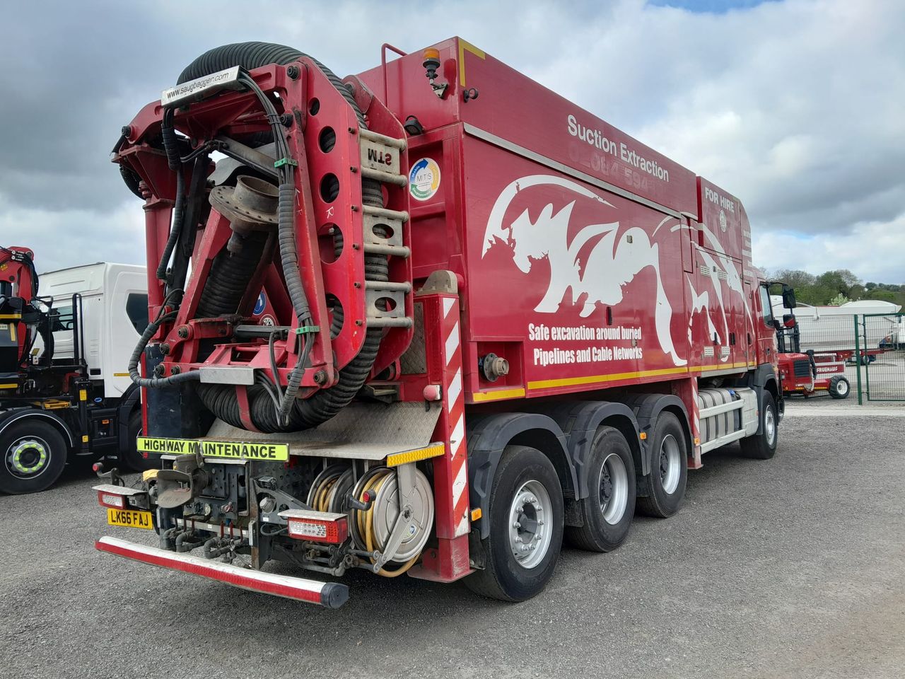 Ready to go Volvo FMX, Suction Excavator , , 32 Tonne, Day Cab, Automatic, Multi Function Steering Wheel, Air Conditioning, CD Player, 2 Seats in Cab, Radio Remote, , -, - | for sale at MV Commercial, the UKs leading Truck, Trailers and Van supplier. (LK66FAJ 970418)