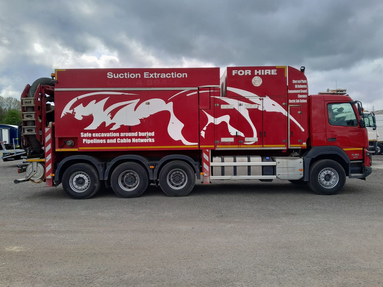 Ready to go Volvo FMX, Suction Excavator , , 32 Tonne, Day Cab, Automatic, Multi Function Steering Wheel, Air Conditioning, CD Player, 2 Seats in Cab, Radio Remote, , -, - | for sale at MV Commercial, the UKs leading Truck, Trailers and Van supplier. (LK66FAJ 970420)