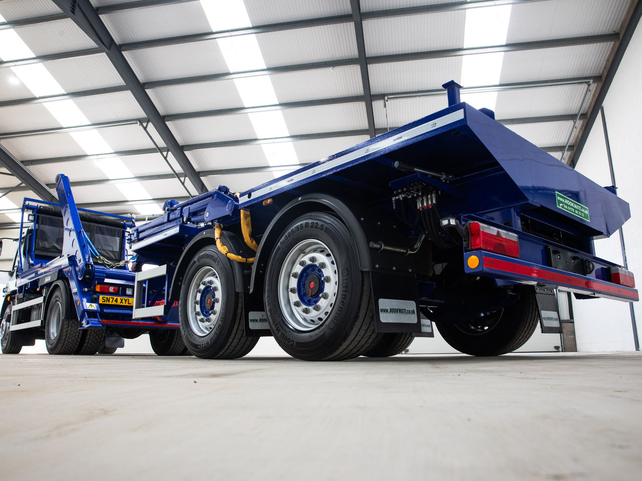 Ready to go DAF XBC310, Skip Loader, 310, 18 Tonne, Day Cab, Manual, Radio Remote, Cab Sunvisor , Sheeting System, Reversing Camera, Multi Function Steering Wheel, , Boughton, - | for sale at MV Commercial, the UKs leading Truck, Trailers and Van supplier. (M23NFS 970657)