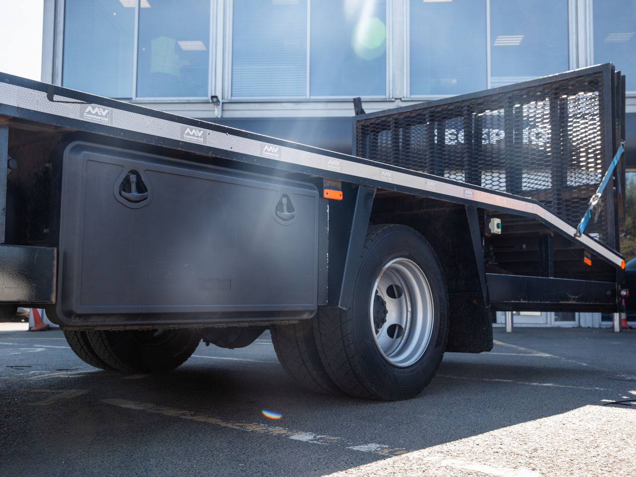 Ready to go DAF XB190, Beavertail, 190, 7.5 Tonne, Day Cab, Automatic, Cab Sunvisor , Beacons, Winch, Reversing Camera, Rear Window in Cab, , -, - | for sale at MV Commercial, the UKs leading Truck, Trailers and Van supplier. (SN24YRO 971053)