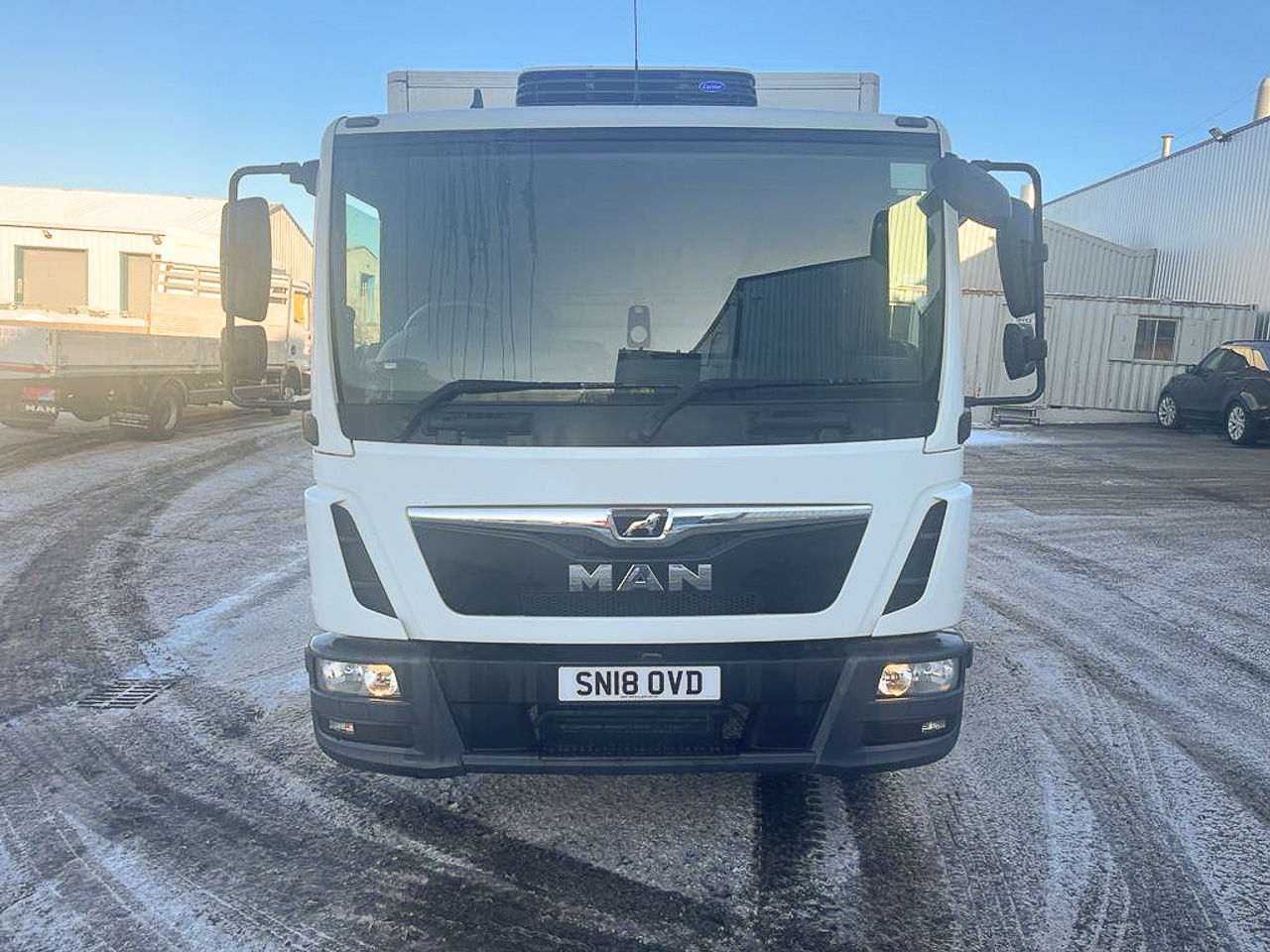 Ready to go MAN TGL 8.190 , Refrigerated, 190, 7.5 Tonne, Day Cab, Automatic, On Steel Suspension, Gray & Adams Body , Height Indicator, 2 Seats in Cab, , -, - | for sale at MV Commercial, the UKs leading Truck, Trailers and Van supplier. (SN18OVD 97342)