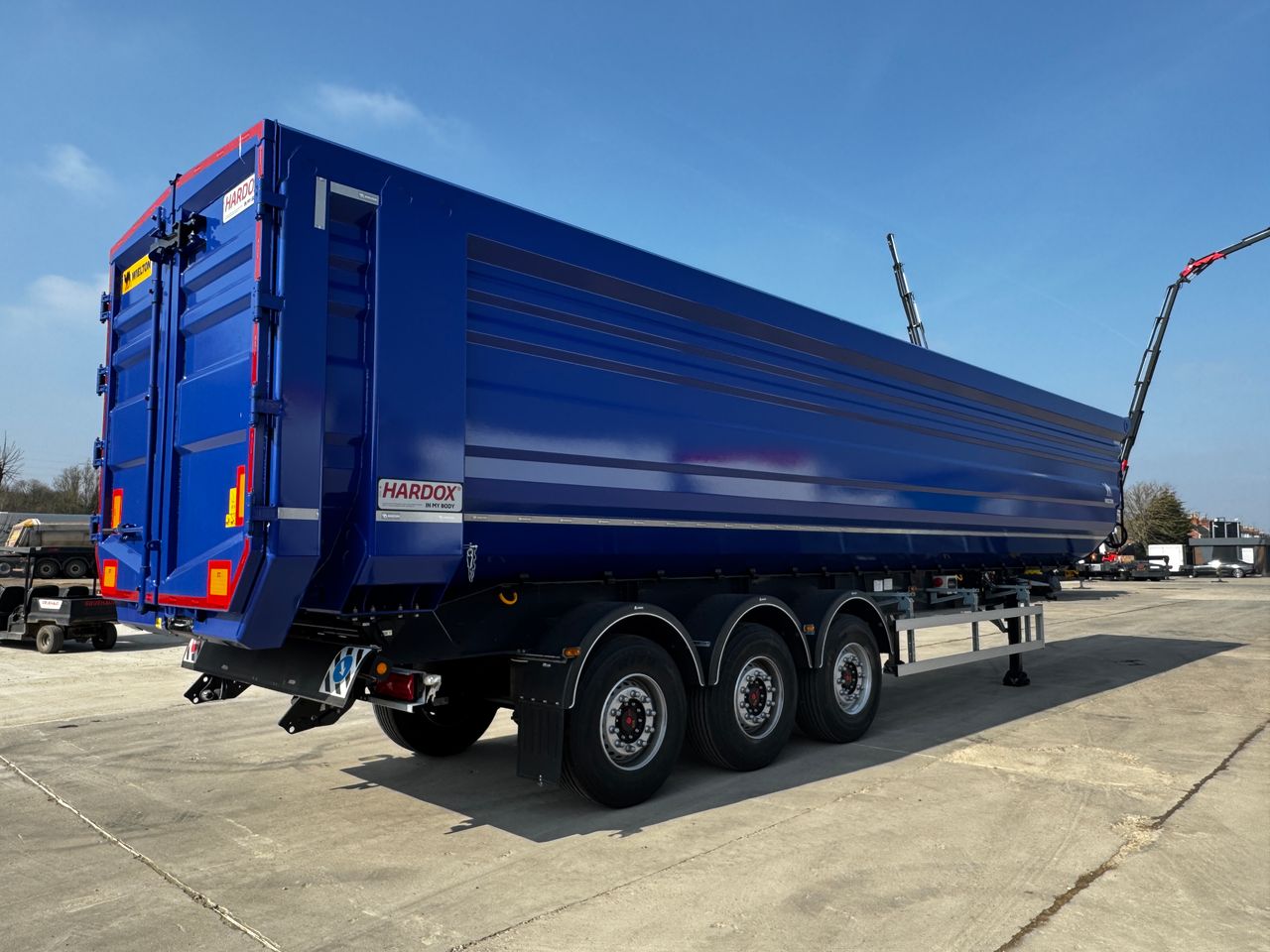 2025 Wielton 81 cu Straightframe with SAF Disc, Barn Doors, Weigher, Gullwing Sheet Trailers for sale at MV Commercial