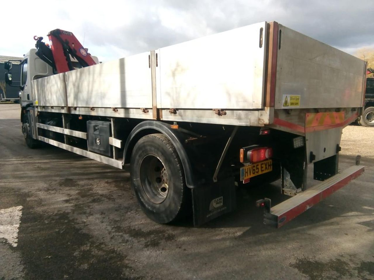 Ready to go DAF LF 220, Flatbed, 220, 18 Tonne, Day Cab, Manual, Work Light , LED Strobes on Front of Cab, FORS - Gold Kit fitted, Beacons, Bluetooth Phone, , HMF, 1020-K3 | for sale at MV Commercial, the UKs leading Truck, Trailers and Van supplier. (HV65EXH 97767)