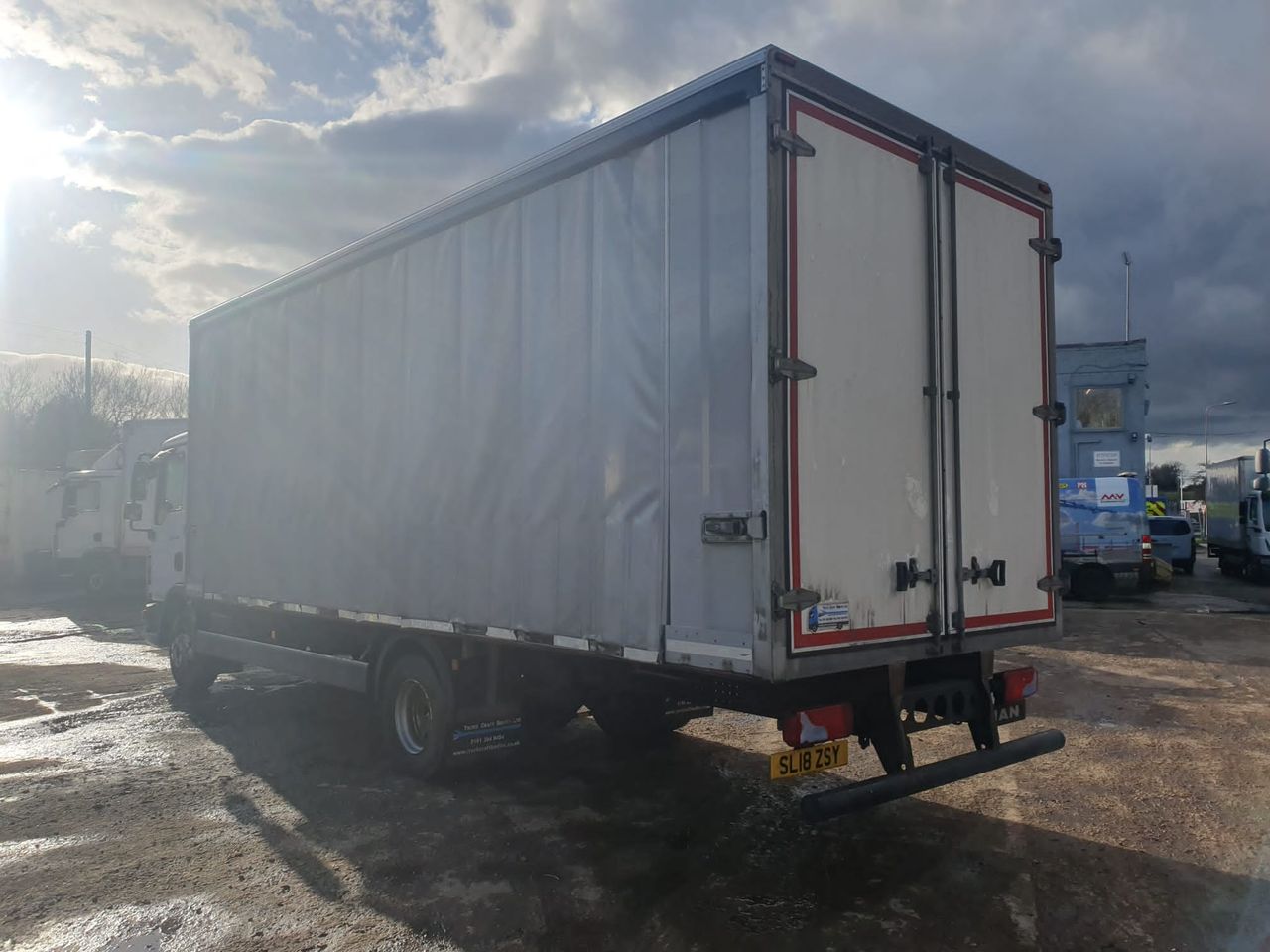 2018 MAN TGL 10.190 Curtainsider for sale at MV Commercial