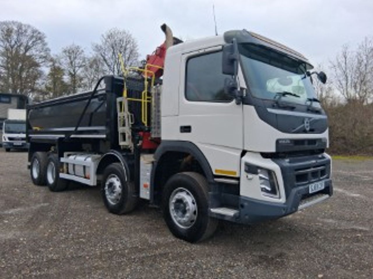 Ready to go Volvo FMX 420, Tipper Grab, 420, 32 Tonne, Day Cab, I-Shift, 2 x 8 Tonne Front Axles, AdBlue Tank - 32 Litre, Cab Sunvisor With LED Lights, Climate Control System, Cruise Control, , Jonsered, J 1200 RS84 | for sale at MV Commercial, the UKs leading Truck, Trailers and Van supplier. (SJ69CSF 978392)