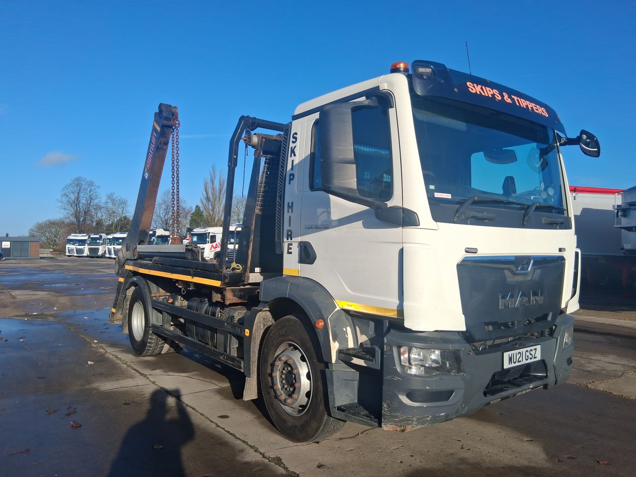 2021 MAN TGM 18.250 Skip Loader for sale at MV Commercial